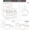 image:imageMCombo Single Motor Power Lift Recliner for Elderly R7541 LargeOversize  140 Recline 47 Footrest 2 USB amp Cup Holders Vibration Massage amp Lumbar Heat 350 lbs Capacity for Big and Tall ElderlyBlack