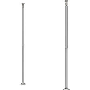 image:imageMCombo Adjustable Aluminum Awning Support Post for Ground or Railing Mount Outdoor Awning Stabilizing Pole