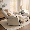 image:imageMCombo Power Lift Recliner Chair with Airbag Massage for Eldery 7507  Air Compression Massage Lumber Heat FSC Certified USBampType C Ports Cup Holders Breathable PetFriendly FabricBeige