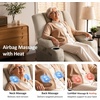 image:imageMCombo Power Lift Recliner Chair with Airbag Massage for Eldery 7507  Air Compression Massage Lumber Heat FSC Certified USBampType C Ports Cup Holders Breathable PetFriendly FabricBeige