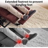 image:imageMCombo Power Lift Recliner Chair for Elderly Electric Lift Chair with Extended Footrest USB Ports Cup Holders Fabric 7281 Navy Blue SmallBurgundy