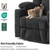 image:imageMCombo Power Lift Recliner Chair with Massage for Eldery 7507 GreyDark Grey