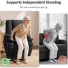 image:imageMCombo Power Lift Recliner Chair with Massage for Eldery 7507 GreyDark Grey