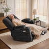 image:imageMCombo Power Lift Recliner Chair with Massage for Eldery 7507 GreyDark Grey