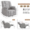 image:imageMCombo Power Lift Recliner Chair with Massage for Eldery 7507 GreyGrey