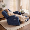image:imageMCombo Power Lift Recliner Chair with Massage for Eldery 7507 GreyNavy Blue