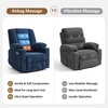 image:imageMCombo Power Lift Recliner Chair with Massage for Eldery 7507 GreyNavy Blue