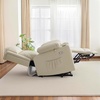 image:imageMCombo Triple Motor Power Lift Recliner Chair Leather 7661 Beige MediumBeige