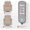 image:imageMCombo Triple Motor Power Lift Recliner Chair Leather 7661 Beige MediumBlue