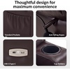 image:imageMCombo Triple Motor Power Lift Recliner Chair Leather 7661 Beige MediumDark Brown