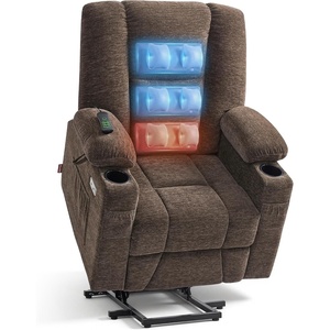 image:imageMCombo Power Lift Recliner Chair with Massage for Eldery 7507 GreyCoffee