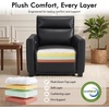 image:imageMCombo 272 Oversized Power Recliner Chair for Big and Tall HL178Black