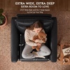 image:imageMCombo 272 Oversized Power Recliner Chair for Big and Tall HL178Black