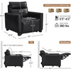 image:imageMCombo 272 Oversized Power Recliner Chair for Big and Tall HL178Black