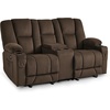 image:imageMCombo 75 in Power Reclining Loveseat with Storage Console 6034M2 BrownBrown