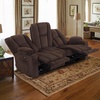 image:imageMCombo 75 in Power Reclining Loveseat with Storage Console 6034M2 BrownBrown