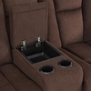 image:imageMCombo 75 in Power Reclining Loveseat with Storage Console 6034M2 BrownBrown
