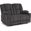 image:imageMCombo 75 in Power Reclining Loveseat with Storage Console 6034M2 BrownGrey