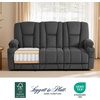 image:imageMCombo 75 in Power Reclining Loveseat with Storage Console 6034M2 BrownGrey