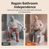 image:imageMCombo Dual Motor Power Toilet Seat Lift for Elderly 350lbs TL377CW